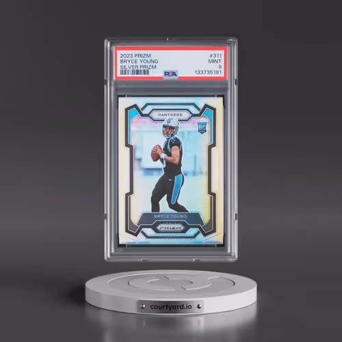 2023 Panini Prizm #311 Bryce Young - Silver Prizm (PSA 9 MINT)