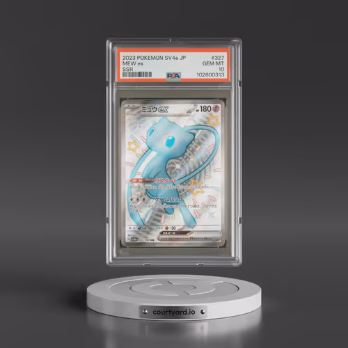 2023 Pokémon Sv4a-Shiny Treasure EX #327 Mew EX - Holo Ssr (PSA 10 GEM MINT)