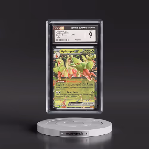 2024 Pokémon Scr EN-Stellar Crown #014 Hydrapple EX - Holo (CGC 9 MINT)