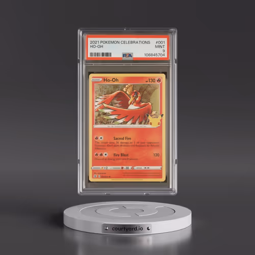 2021 Pokémon Celebrations #001 HO-Oh (PSA 9 MINT)