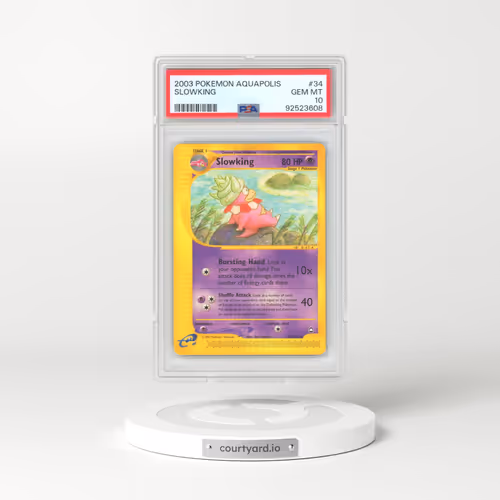 2003 Aquapolis #34 Slowking (PSA 10 GEM MINT)