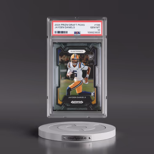 2024 Panini Prizm Draft Picks #108 Jayden Daniels (PSA 10 GEM MINT)