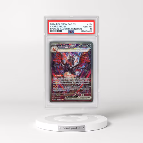 2024 Pokémon Paf EN-Paldean Fates #234 Charizard EX - Holo Special Illustration Rare (PSA 10 GEM MIN
