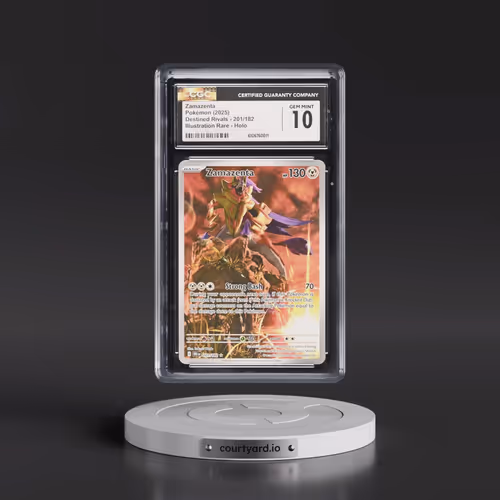 2025 Pokémon Dri EN-Destined Rivals #201 Zamazenta - Illustration Rare (CGC 10 GEM MINT)