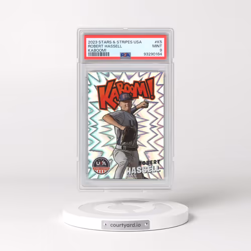 2023 Panini Stars & Stripes USA Kaboom! #K5 Robert Hassell (PSA 9 MINT)