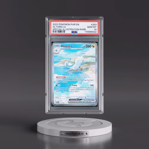 2023 Pokémon Par EN-Paradox Rift #253 Altaria EX - Holo Special Illustration Rare (PSA 10 GEM MINT)