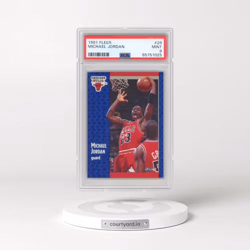 1991 Fleer #29 Michael Jordan (PSA 9 MINT)