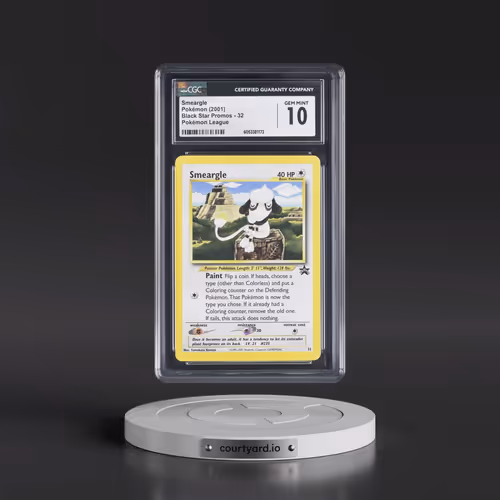 1999 Black Star Promos #32 Smeargle - Pokémon League (CGC 10 GEM MINT)