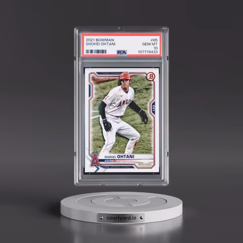 2021 Bowman #85 Shohei Ohtani (PSA 10 GEM MINT)