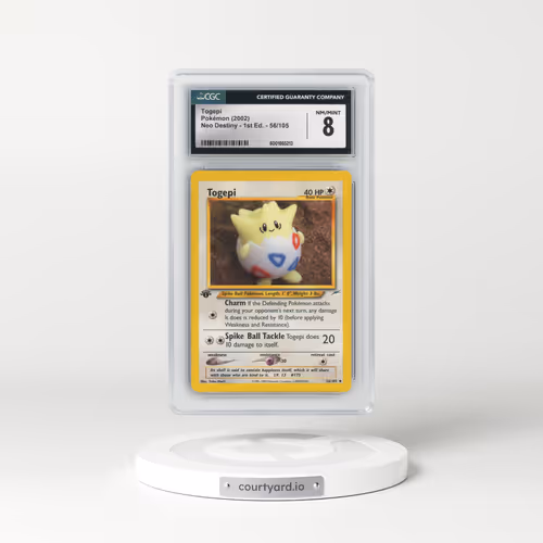 2002 Neo Destiny #56/105 Togepi - 1st Edition 1st Edition (CGC 8 NM-MT)
