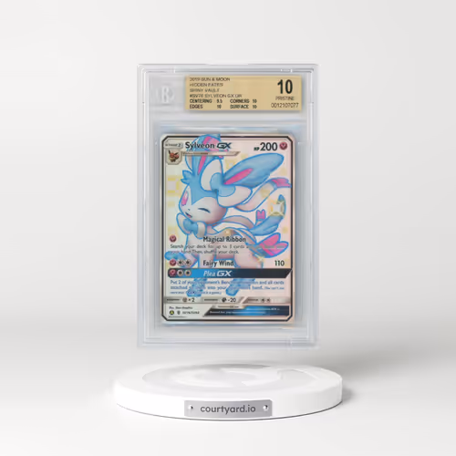 2019 Hidden Fates #SV76 Sylveon GX - Holo (BGS 10 PRISTINE)