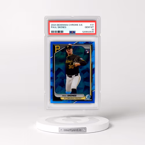 2024 Bowman Chrome Sapphire Edition #31 Paul Skenes (PSA 10 GEM MINT)
