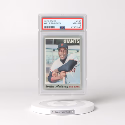 1970 Topps #250 Willie McCovey (PSA 8 NM-MT)