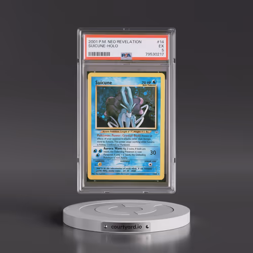 2001 Pokémon Neo Revelation #14 Suicune - Holo (PSA 5 EX)