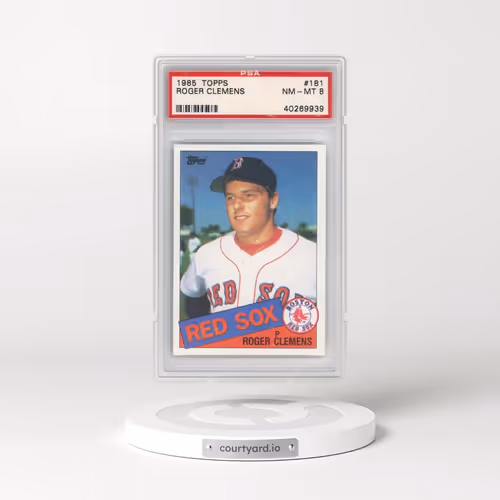 1985 Topps #181 Roger Clemens (PSA 8 NM-MT)