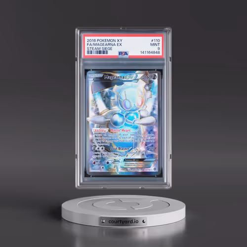 2016 Pokémon XY Steam Siege #110 Magearna EX - Holo Full Art (PSA 9 MINT)