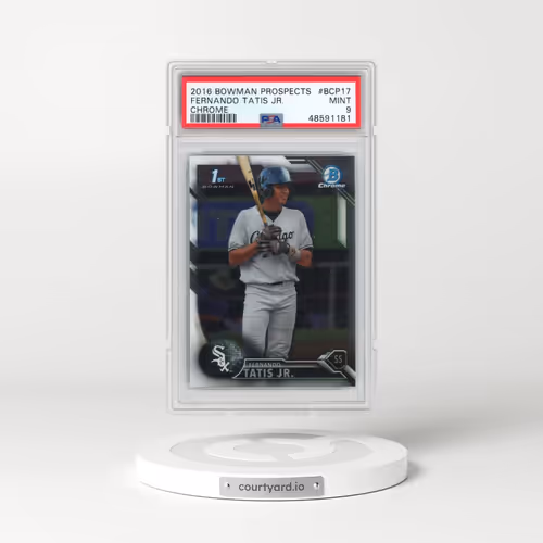 2016 Bowman Prospects #BCP17 Fernando Tatis Jr. - Chrome (PSA 9 MINT)