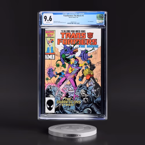 Transformers: The Movie #2 CGC 9.6 White Pages (Marvel Comics, 1/87) - Universal