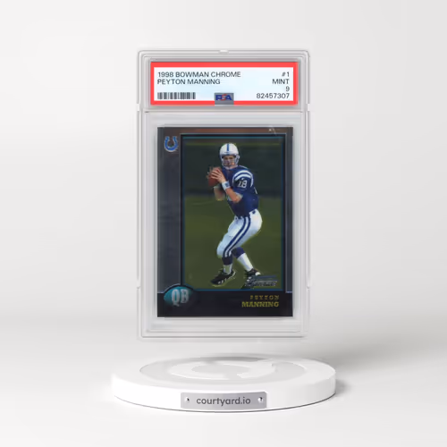1998 Bowman Chrome #1 Peyton Manning (PSA 9 MINT)