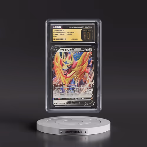 2021 VMAX Climax #118/184 Zamazenta V - Holo (CGC 10 PRISTINE)