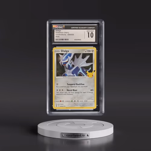 2021 Celebrations #020/025 Dialga - Holo (CGC 10 GEM MINT)