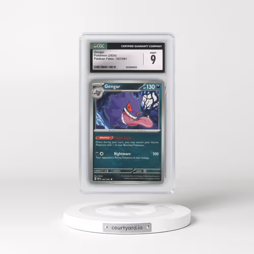 2024 Paldean Fates - PAF EN #057/091 Gengar (CGC 9 MINT)