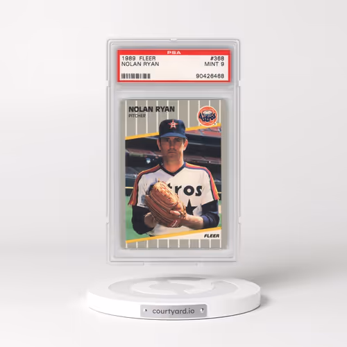 1989 Fleer #368 Nolan Ryan (PSA 9 MINT)