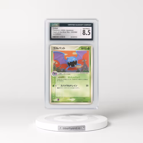 2004 Clash of the Blue Sky #002/082 Golbat - 1st Edition (CGC 8.5 NM-MT+)