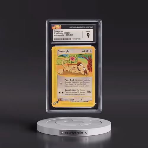 2003 Aquapolis #109/147 Smeargle (CGC 9 MINT)