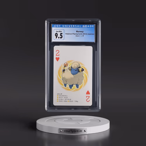 2012 Black 2 Deck (Black Kyurem back) #2§ Mareep (CGC 10 GEM MINT)