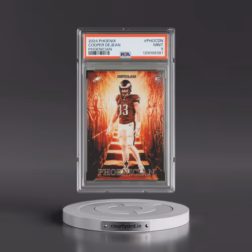 2024 Panini Phoenix Phoenician #PHOCDN Cooper Dejean (PSA 9 MINT)