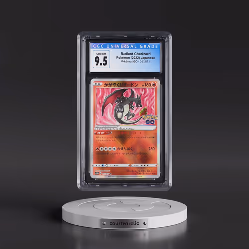 2022 Pokémon GO #011/071 Radiant Charizard - Holo (CGC 10 GEM MINT)