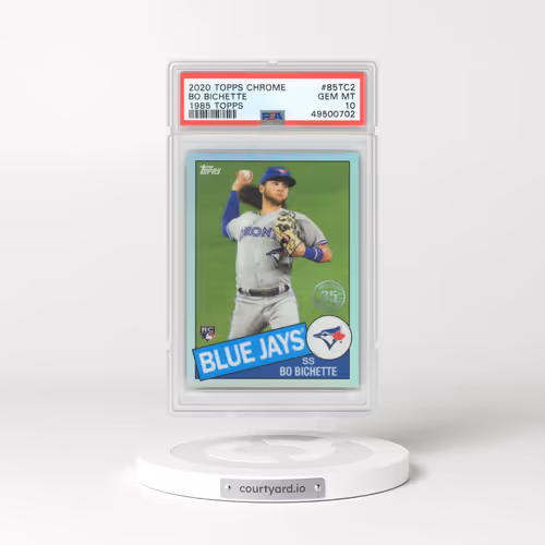 2020 Topps Chrome 1985 Topps #85TC2 Bo Bichette (PSA 10 GEM MINT)