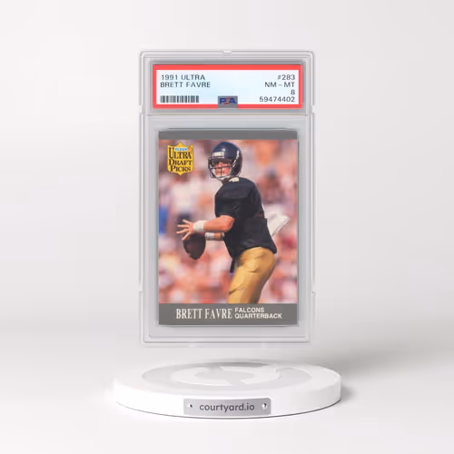 1991 Ultra #283 Brett Favre (PSA 8 NM-MT)
