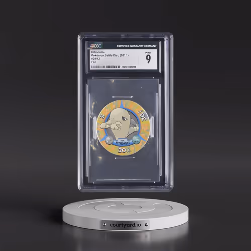 2011 Pokémon Battle Disc (2011) - English #29/42 Hitmonlee - Foil (CGC 9 MINT)
