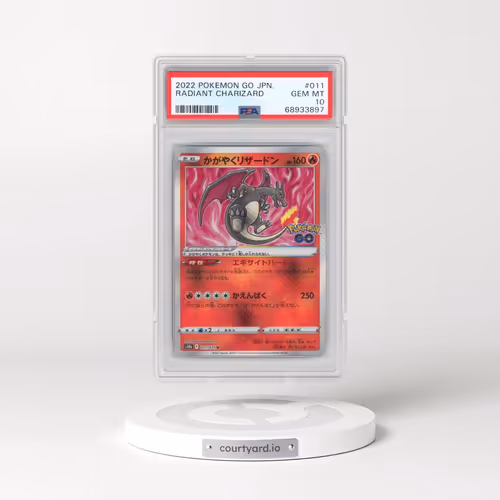 2022 Pokémon Go #011 Radiant Charizard - Holo (PSA 10 GEM MINT)
