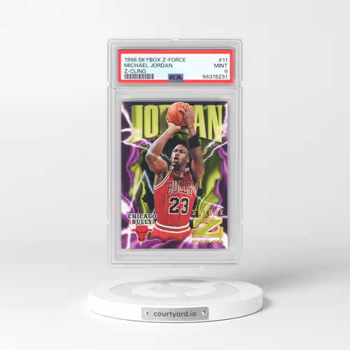 1996 Skybox Z-Force #11 Michael Jordan - Z-Cling (PSA 9 MINT)