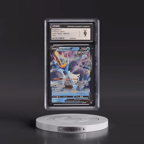 2021 Battle Styles #040/163 Empoleon V - Holo (CGC 9 MINT)