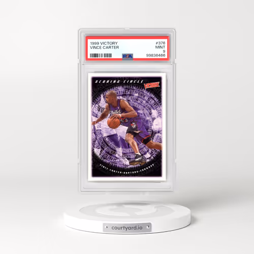 1999 Upper Deck Victory #376 Vince Carter (PSA 9 MINT)