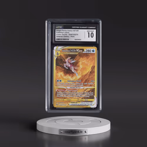 2023 Crown Zenith #GG67/GG70 Origin Forme Palkia VSTAR - Galarian Gallery Holo (CGC 10 GEM MINT)