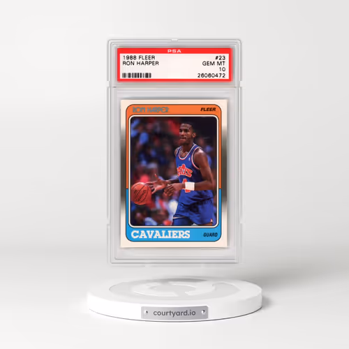 1988 Fleer #23 Ron Harper (PSA 10 GEM MINT)