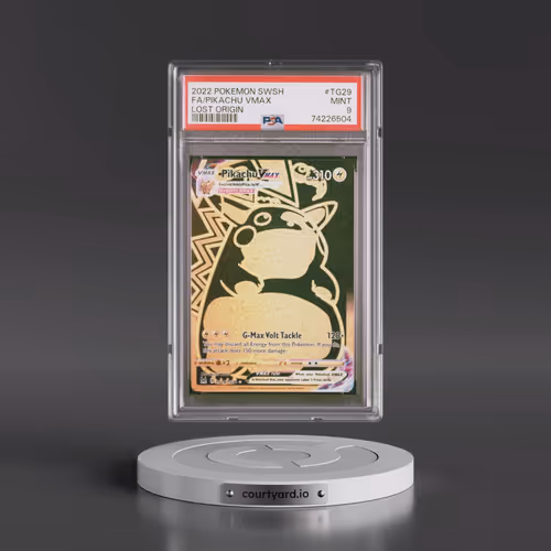 2022 Pokémon Sword & Shield Lost Origin #TG29 Pikachu Vmax - Full Art (PSA 9 MINT)