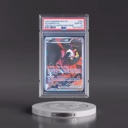 2024 Pokémon Sfa EN-Shrouded Fable #092 Fezandipiti EX - Holo Special Illustration Rare (PSA 10 GEM