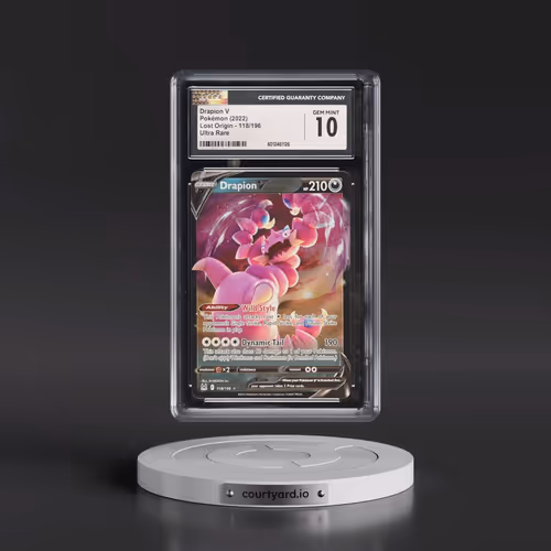 2022 Lost Origin #118/196 Drapion V - Holo (CGC 10 GEM MINT)