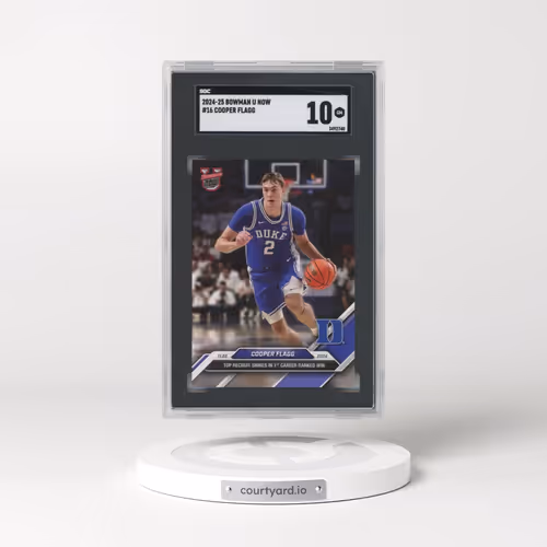 2024 Bowman U Now #16 Cooper Flagg (SGC 10 GEM MINT)