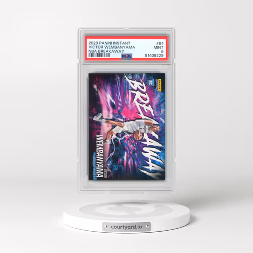 2023 Panini Instant NBA Breakaway #B1 Victor Wembanyama (PSA 9 MINT)