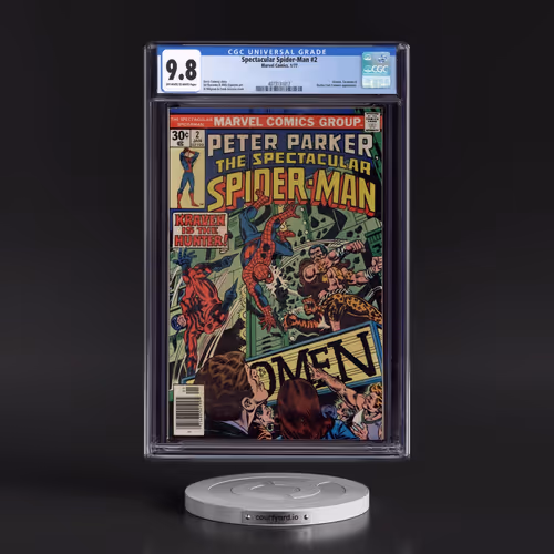 Spectacular Spider-Man #2 CGC 9.8 Off-white to White Pages (Marvel Comics, 1/77) - Universal