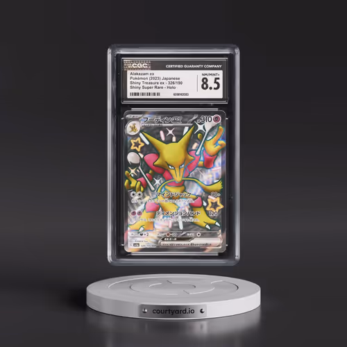 2023 Shiny Treasure ex #326/190 Alakazam ex - Shiny Super Rare Holo (CGC 8.5 NM-MT+)