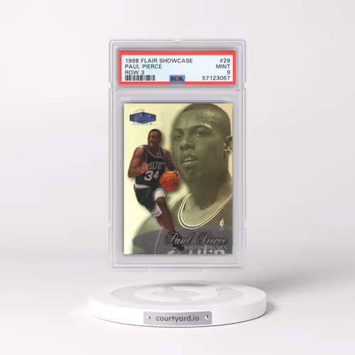 1998 Flair Showcase #29 Paul Pierce - Row 3 (PSA 9 MINT)