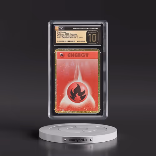 2023 Trading Card Game Classic - CLF, CLL, CLK Fire Energy - Holo Charizard & Ho-Oh ex Deck - CLL (C